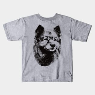 Keeshond gift for Keeshond Owners Kids T-Shirt